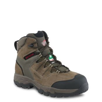 Red Wing TruHiker 6-inch Waterproof CSA Safety Toe Mens Hiking Boots Dark Olive - Style 3561
